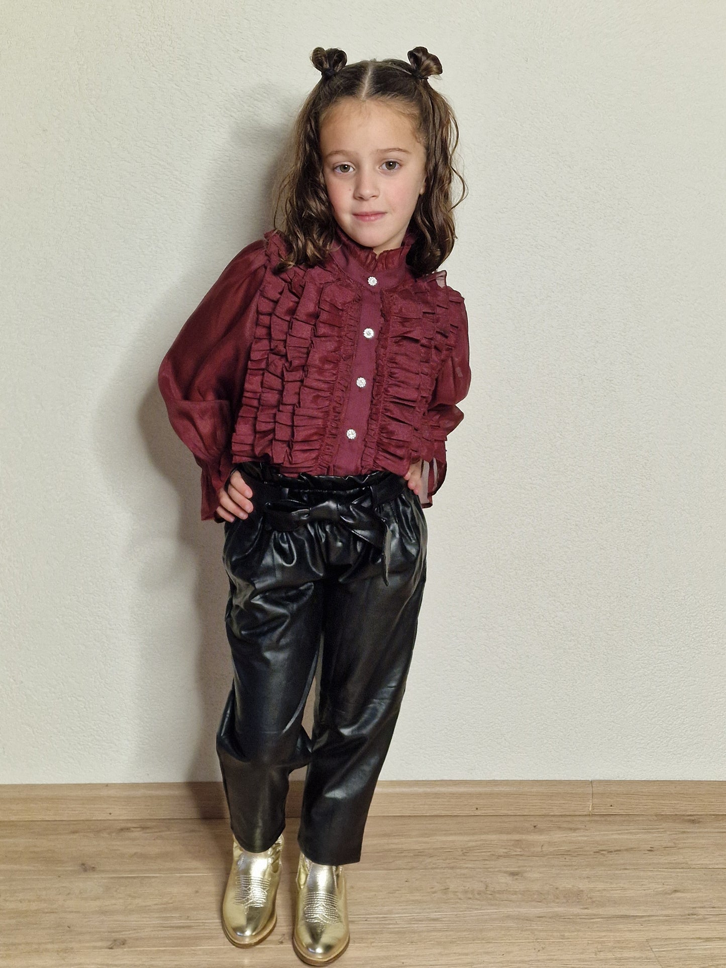 Chica Leatherlook Pants