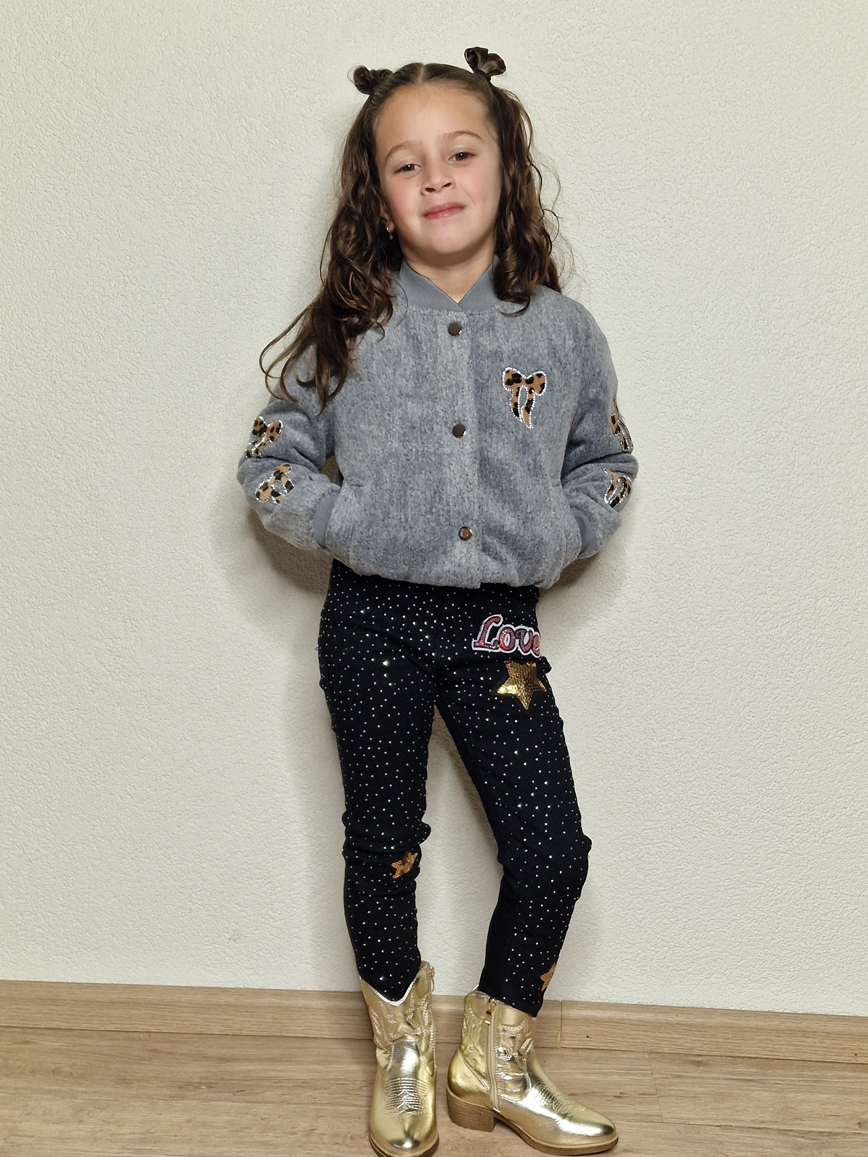 Fluffy Bow Bomberjack