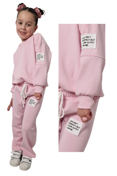 Light Pink Sweater Set