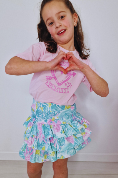Roze T-shirt You Are My Sunshine